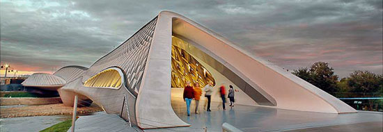 Pabellón Puente Zaha Hadid Zaragoza - Sede BESIS Forum 2026